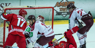 FOTO: Latvija - Baltkrievija 2:3