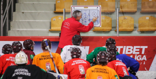 FOTO: Latvijas nacionālās izlases treniņš