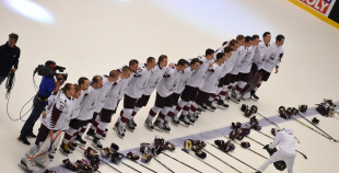 FOTO: Latvija - Koreja (5:0)