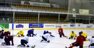 2014 Latvijas U-20 izlases pirmais treniņš