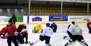 2014 Latvijas U-20 izlases pirmais treniņš