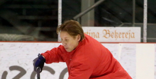 2015 Latvijas izlases pirmais treniņš pirms pasaules čempionāta