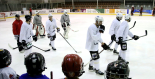 2015 Latvijas izlases pirmais treniņš pirms pasaules čempionāta