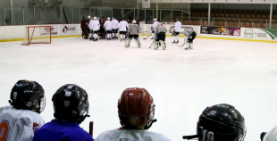 2015 Latvijas izlases pirmais treniņš pirms pasaules čempionāta