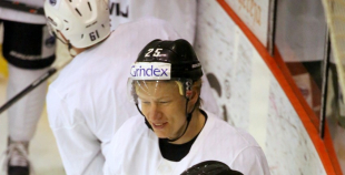 2015 Latvijas izlases pirmais treniņš pirms pasaules čempionāta