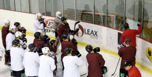 2015 Latvijas izlases pirmais treniņš pirms pasaules čempionāta