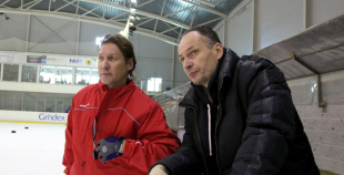 2015 Latvijas izlases pirmais treniņš pirms pasaules čempionāta