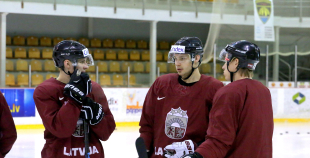 2015 Latvijas izlases treniņš