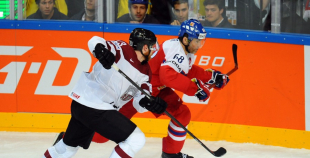 2015 PČ Latvija - Čehija 2:4