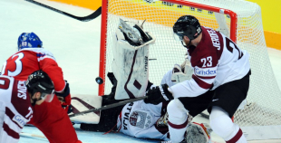 2015 PČ Latvija - Čehija 2:4