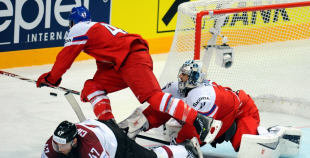 2015 PČ Latvija - Čehija 2:4