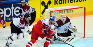 2015 PČ Latvija - Čehija 2:4