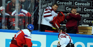 2015 PČ Latvija - Čehija 2:4