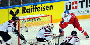 2015 PČ Latvija - Čehija 2:4