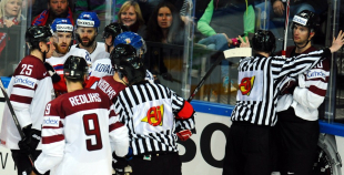 2015 PČ Latvija - Čehija 2:4