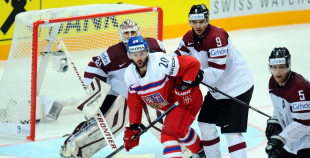 2015 PČ Latvija - Čehija 2:4