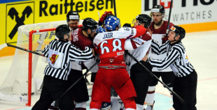 2015 PČ Latvija - Čehija 2:4