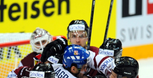 2015 PČ Latvija - Čehija 2:4