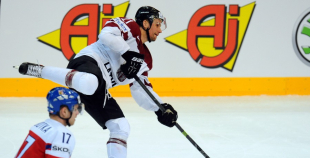 2015 PČ Latvija - Čehija 2:4