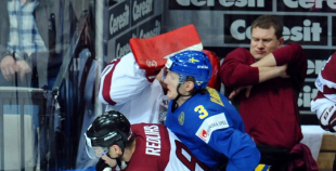 Latvija - Zviedrija 1:8