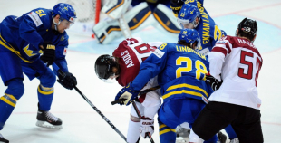 Latvija - Zviedrija 1:8