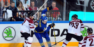 Latvija - Zviedrija 1:8