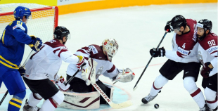 Latvija - Zviedrija 1:8