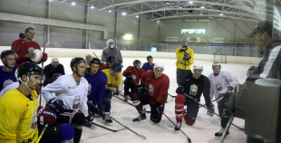 2015 Latvijas izlases kandidāti gatavojas jaunajai hokeja sezonai