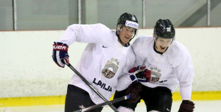 2015 Latvijas izlases treniņš