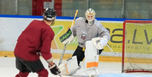 2015 Latvijas valstsvienības pirmais treniņš Liepājā