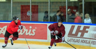 2015 Latvijas valstsvienības pirmais treniņš Liepājā