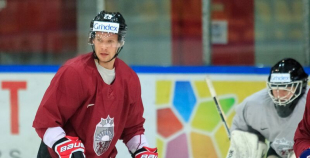 2015 Latvijas valstsvienības pirmais treniņš Liepājā