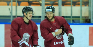 2015 Latvijas valstsvienības pirmais treniņš Liepājā