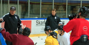 2015 Latvijas valstsvienības pirmais treniņš Liepājā