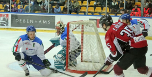 EIHC: Latvija - Itālija 2:1