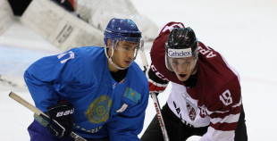 IIHF U20 PČ: Latvija - Kazahstāna 5:3