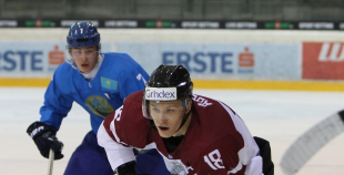 IIHF U20 PČ: Latvija - Kazahstāna 5:3