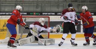 IIHF U20 PČ: Latvija - Norvēgija 2:1 PM