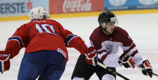 IIHF U20 PČ: Latvija - Norvēgija 2:1 PM