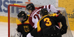 IIHF U20 PČ: Latvija - Vācija 4:1