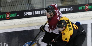 IIHF U20 PČ: Latvija - Vācija 4:1