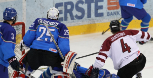 IIHF U20 PČ: Latvija - Itālija 3:0