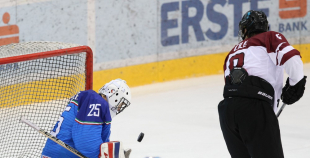 IIHF U20 PČ: Latvija - Itālija 3:0