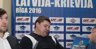 2016 Latvijas hokeja veterāni atzīst Krievijas leģendu pārākumu