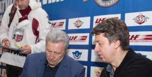 2016 Latvijas hokeja veterāni atzīst Krievijas leģendu pārākumu