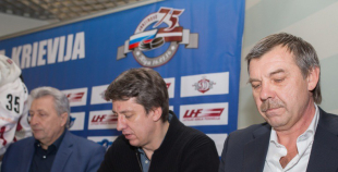 2016 Latvijas hokeja veterāni atzīst Krievijas leģendu pārākumu