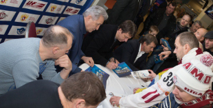 2016 Latvijas hokeja veterāni atzīst Krievijas leģendu pārākumu