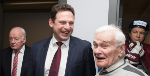 2016 Latvijas hokeja veterāni atzīst Krievijas leģendu pārākumu