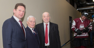 2016 Latvijas hokeja veterāni atzīst Krievijas leģendu pārākumu