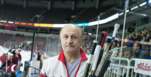 2016 Latvijas hokeja veterāni atzīst Krievijas leģendu pārākumu